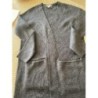 Manteau laine gris H&M T XS