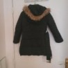 MANTEAU NOIR LONG 8ANS