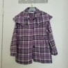 MANTEAU VIOLET 7ANS