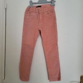 PANTALON VELOURS 7-8ANS