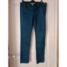 Pantalon slim Bleu pétrôle - T42