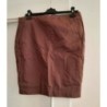 Jupe droite marron clair - T40