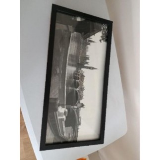 Cadre photo noir - 52cm x...