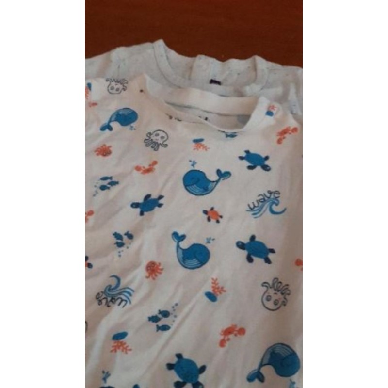 Lot 2 tee shirt 18 ms