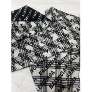 Écharpe réversible noir et...