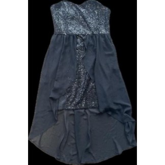 Robe noire à paillettes Mim...