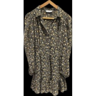 Robe noire et jaune Morgan...