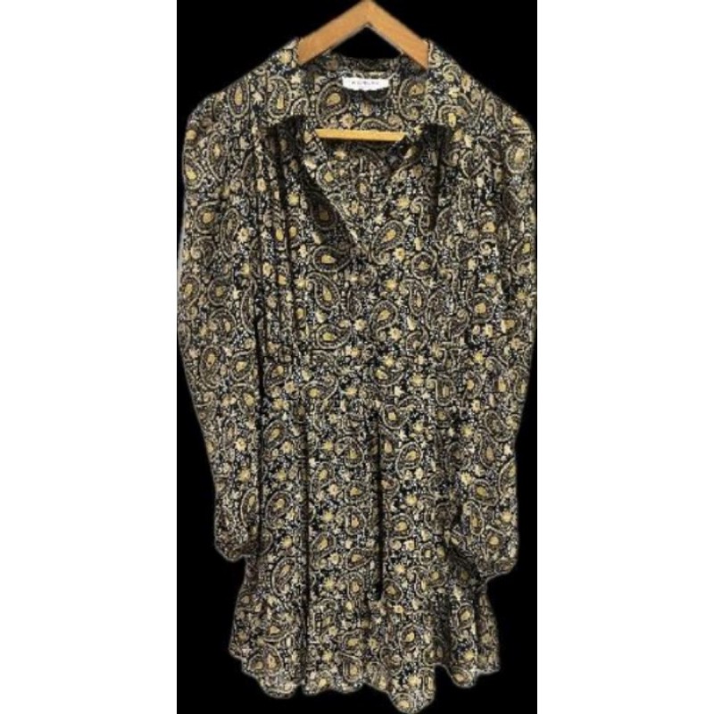 Robe noire et jaune Morgan taille 42