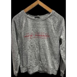 Sweat-shirt gris Amisu...