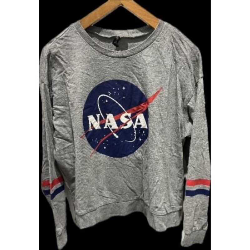 Sweat-shirt gris NASA Taille L