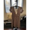 ROBE IMPRIMÉE NEUVE MARQUÉ LILI ROSE TAILLE M/L