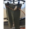 PANTALON VERT KAKI AVEC CEINTURE TAILLE XL