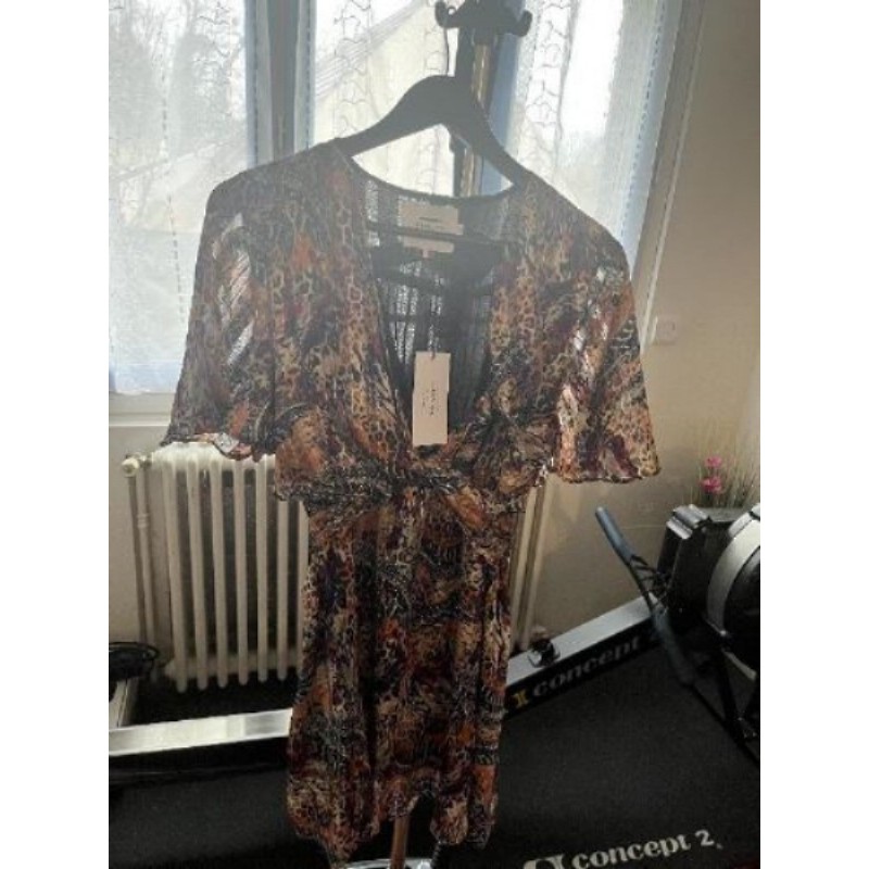 ROBE COCKTAIL NEUVE MARQUE CARBONE TAILLE 42