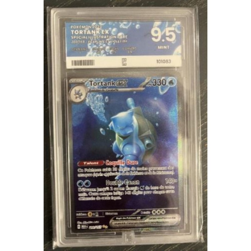 Carte gradée 9.5/10 TORTANK série 151 