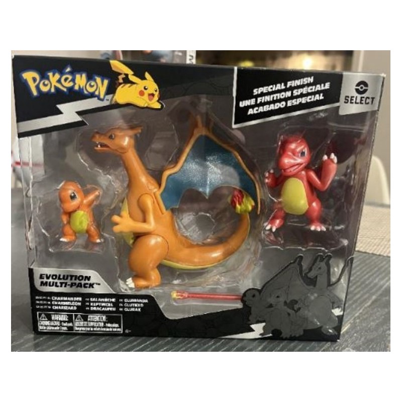 PACK DRACAUFEU - SALAMECHE - REPTINCEL