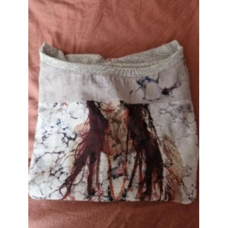 HAUT GRIS (DOS PAILLETE) - T.L