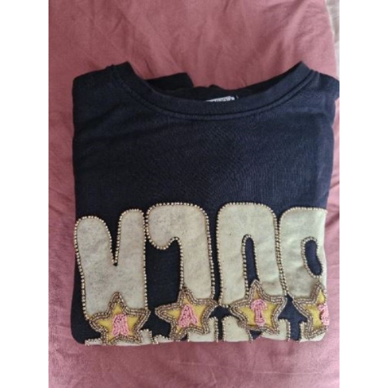 SWEAT COL.NOIR - (ROCK) - T.UNIQUE