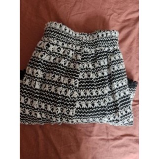 SHORT COL.NOIR/ECRU - T.L