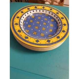 1 lot 4 assiettes soupe en...