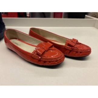 Chaussures bateau oranges...