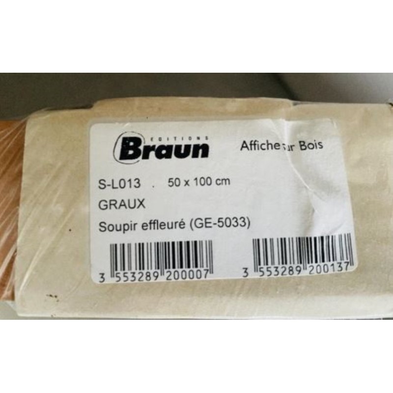 TABLEAU D. GRAUX encore NEUF emballé 50cmx100cm