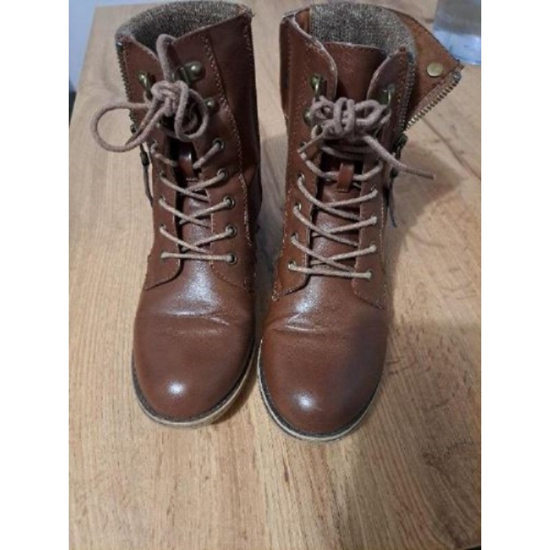 Boots marron taille 37 
