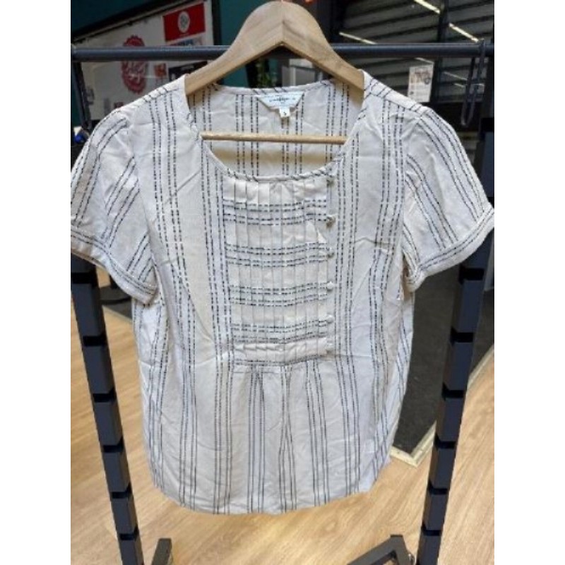 Blouse, crème un jour ailleurs, taille 40