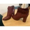 Bottine femme talon bordeaux Etam 40