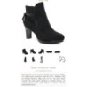 Bottine femme talon noir et noeud Tamaris 40