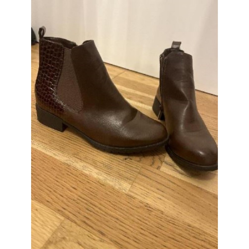 Bottines femme marron 40