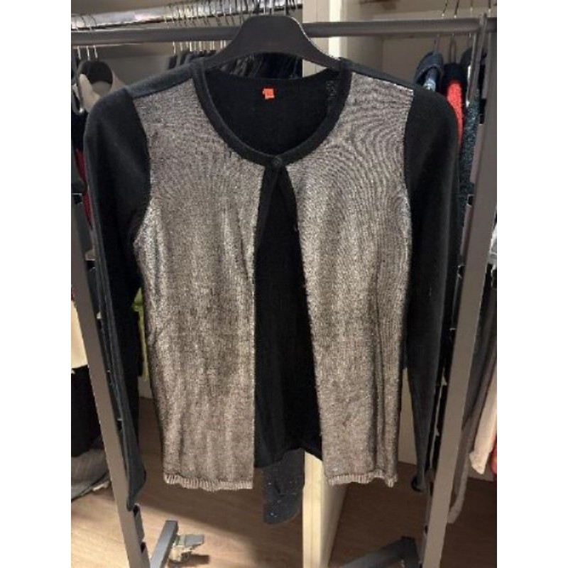 Gilet noir et argent LITTLE CAPTAIN taille 164