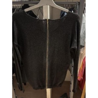 Pull léger noir paillettes...