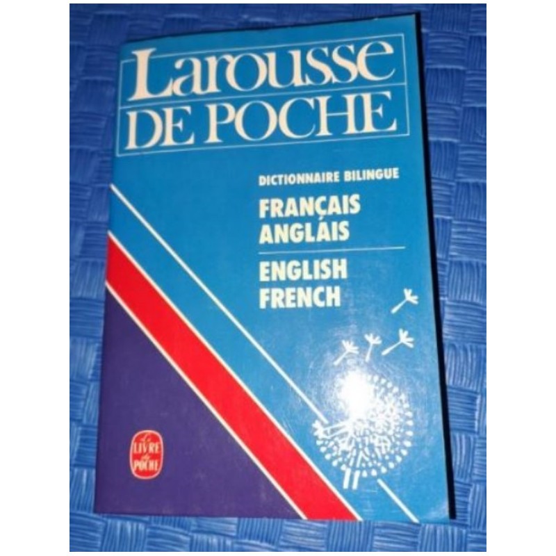 Dictionnaire Larousse de poche français - anglais
