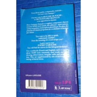 Dictionnaire Larousse de poche français - anglais