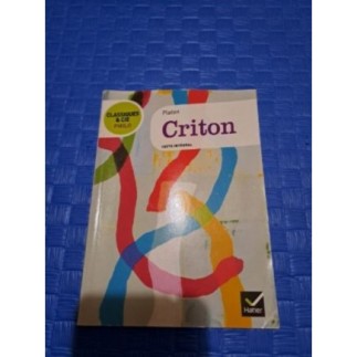 Livre Platon Criton