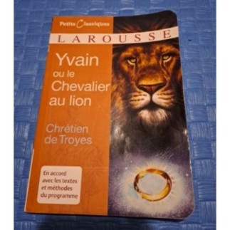 Livre Chrétien de Troyes Yvain ou le chevalier au lion