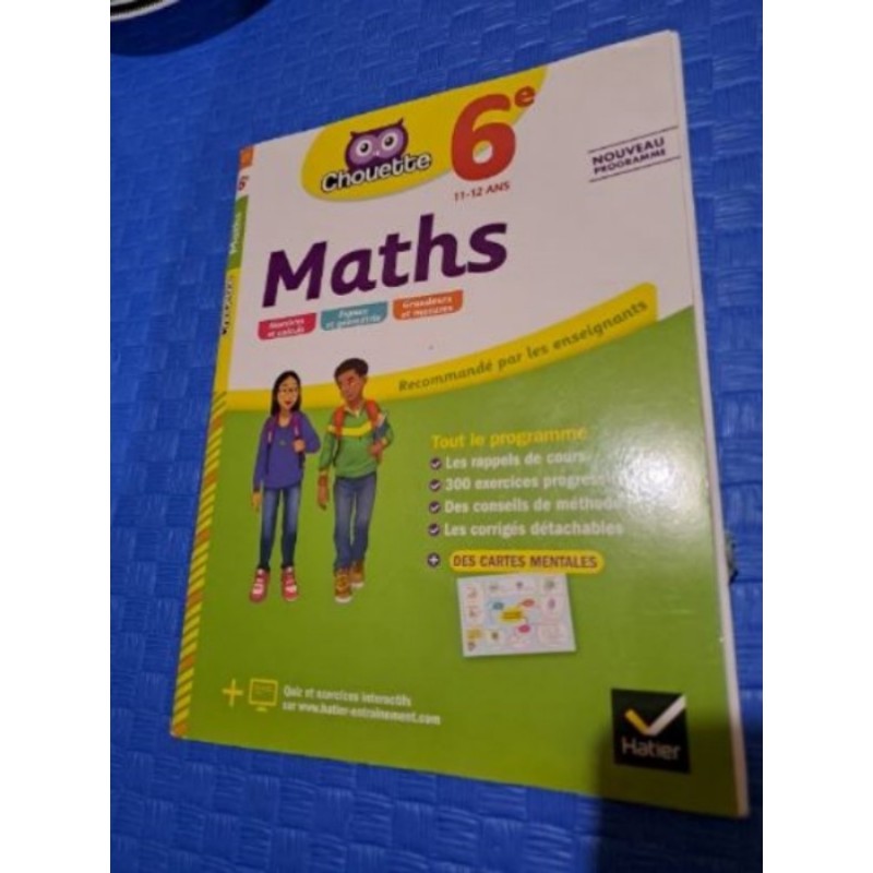 Livre maths 6e