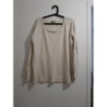 Pull bel air écru T2