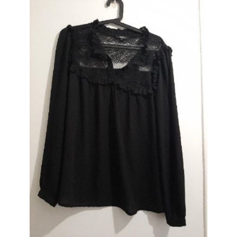 Chemisier noir Unika