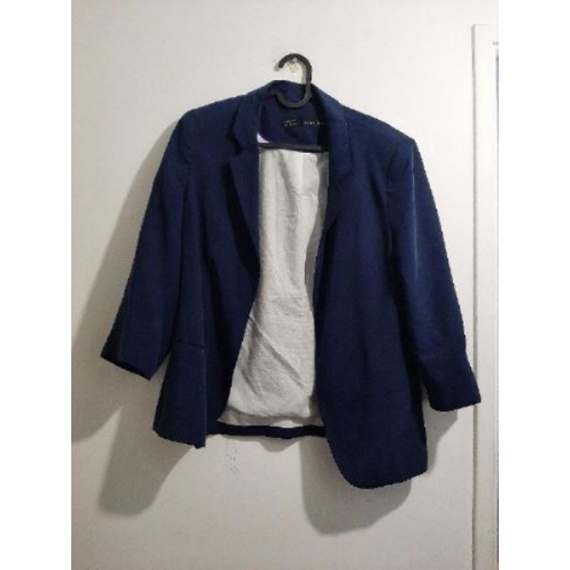 Veste bleue Zara T L