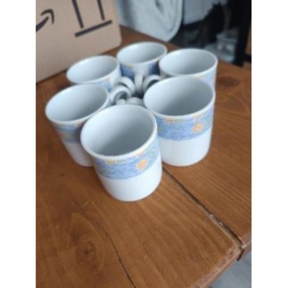 Tasses à café lot de 6 