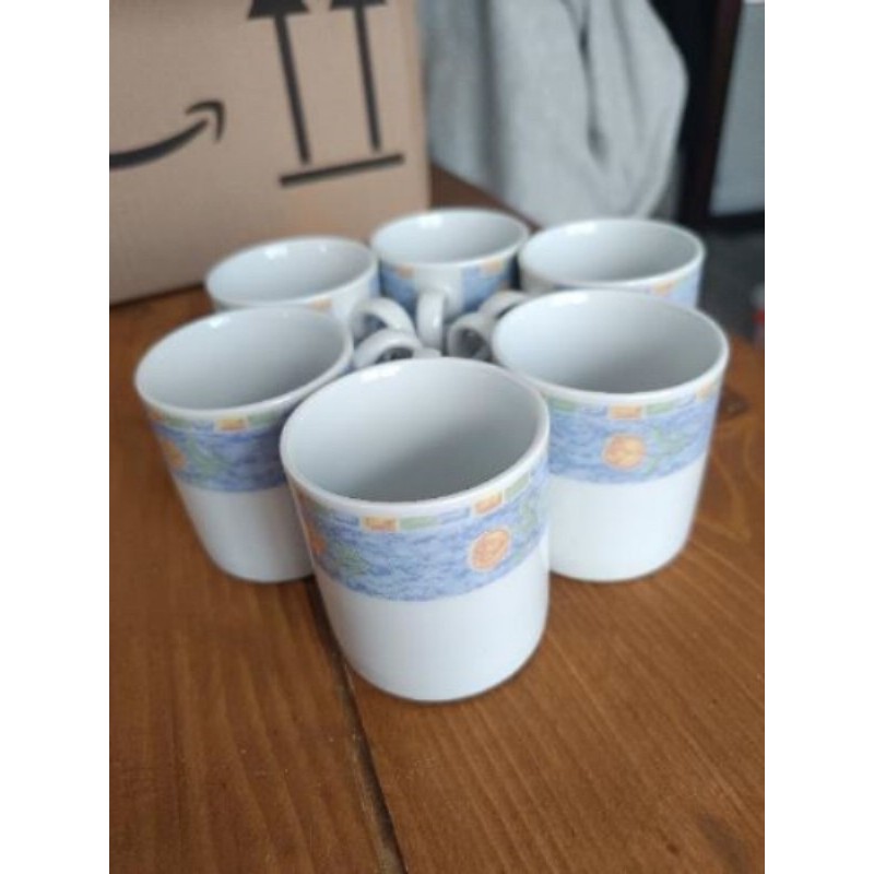 Tasses à café lot de 6