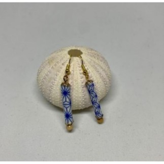 Boucles d'oreilles papier...