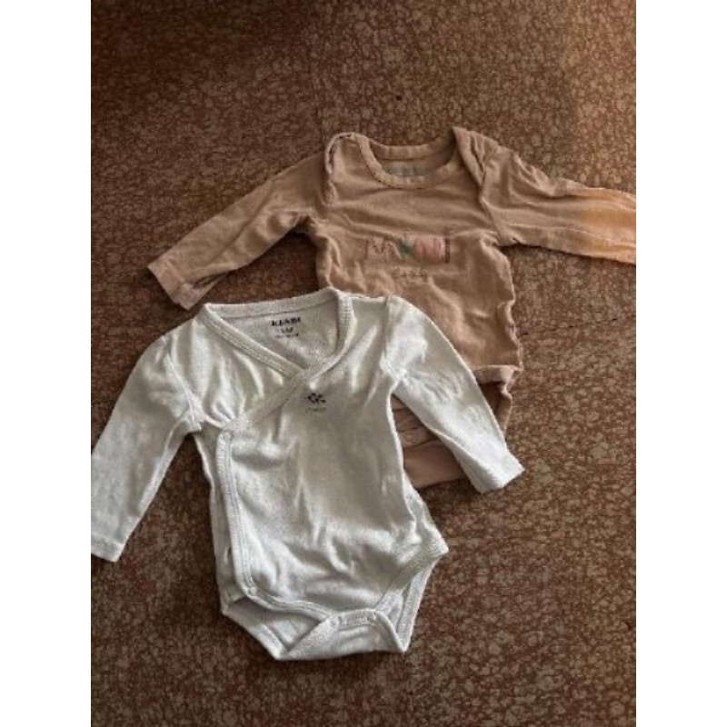 Lot de body ML 1 mois 