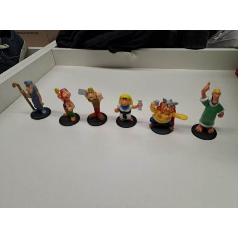 Lot 6 Personnages Astérix et Obélix