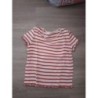 Tee shirt fille rayure 134cm