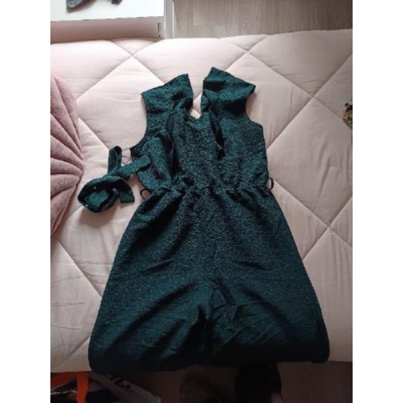 Combinaison enfant 11 /12 ans verte