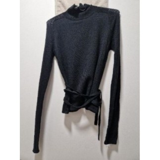 Pull noir Taille S Mango 
