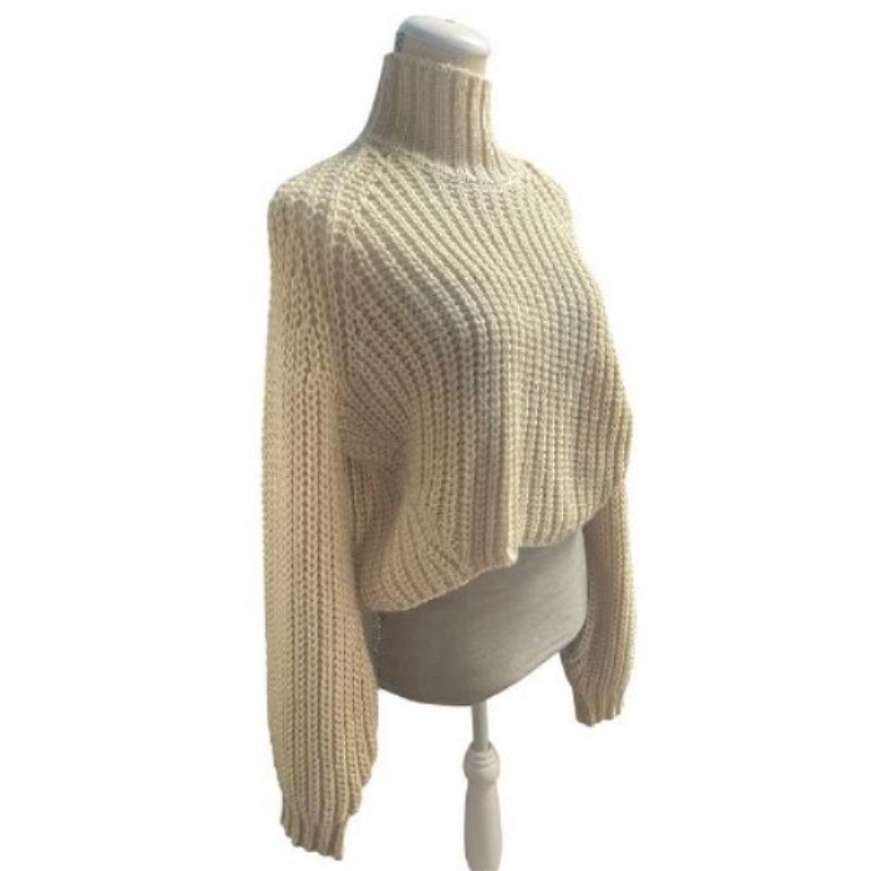 JJXX - TU pull tricot beige 