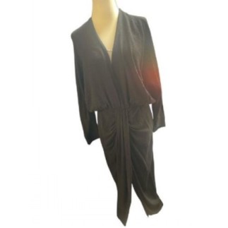 Zara Taille L Robe drapée...